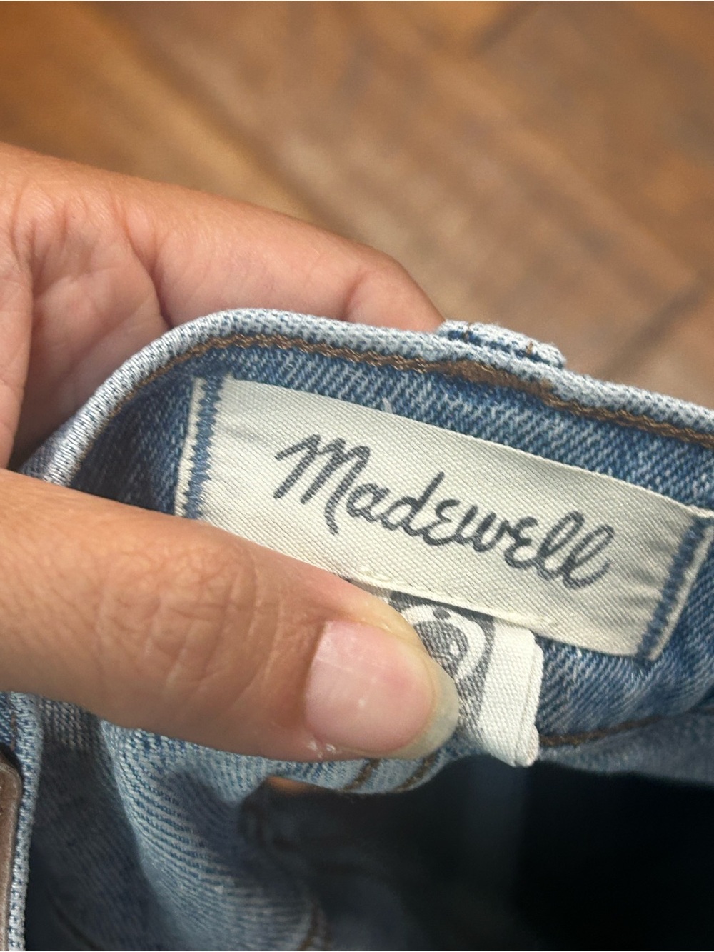 Madewell 90s Straight Leg denim Jeans - Picture 5 of 8